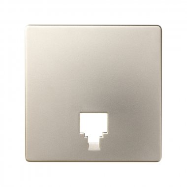 Фотография товара 'Simon 82062-64 Накладка для телефонной розетки, шампань, S82'