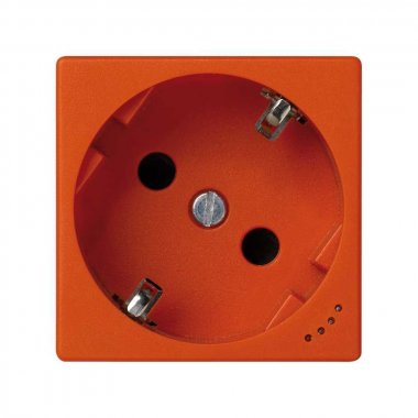 Фотография товара 'Simon KL01-7 Розетка со шторками и индикатором Schuko 2Р+Е 16A 250В'