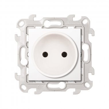Фотография товара 'Simon 2450442-030 Розетка 2Р, 16A 250В'