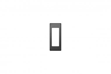 Фотография товара 'Simon 82040-68 Накладка для узкой розетки 2Р, графит, S82Centr'