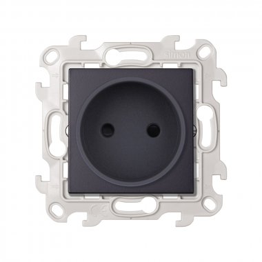 Фотография товара 'Simon 2450441-038 Розетка со шторками 2Р, 16A 250В'