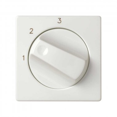 Фотография товара 'Simon 82084-30 Накладка для поворот.перекл-ля на 3 полож. с пикт."1-2-3", белый, S82'
