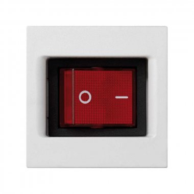 Фотография товара 'Simon KL04-9 Двухполюсный выключатель с индикатором 16AX 250В'