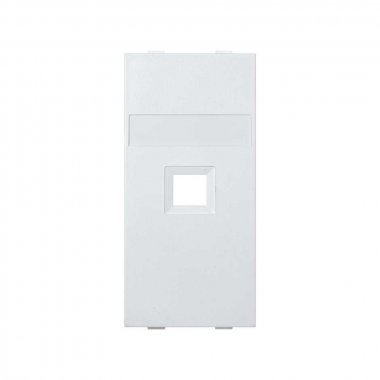 Фотография товара 'Simon S076-9 Модуль S прямой на 1 разъем RJ45 без шторок'