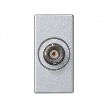 Фотография товара 'Simon K102D-8 Розетка узкая BNC 75 Ом, алюминий, K45, Connect'