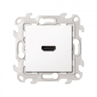 Фотография товара 'Simon 2411094-030 Розетка HDMI v1.4, белый, S24'