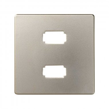 Фотография товара 'Simon 8201090-034 Накладка для розетки 2хUSB 2.0, шампань, S82'