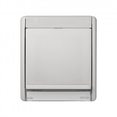 Фотография товара 'Simon 4400036-102 Рамка с прозрачной накладкой для ориент.светильников'