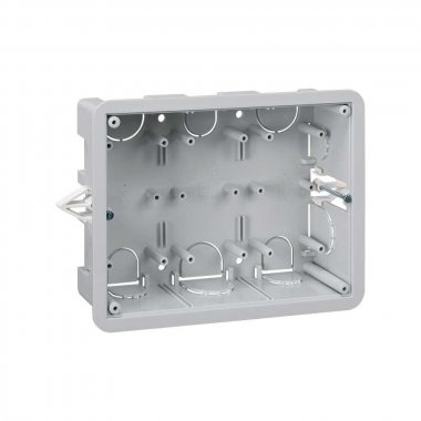 Фотография товара 'Simon SM360 Монтажная коробка встр/монтажа CIMA Classic, 3 двойных поста'