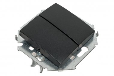 Фотография товара 'Simon 1591398-038 Двухклавишный выключатель, 16AX 250В'