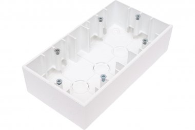 Фотография товара 'Simon 1590752-030 Коробка подъемная на 2 поста, белый, S15'