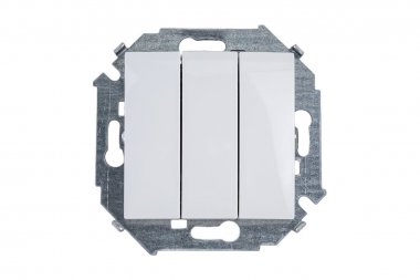 Фотография товара 'Simon 1591391-030 Трехклавишный выключатель, 10AX 250В'
