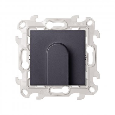 Фотография товара 'Simon 2410801-038 Вывод кабеля, графит, S24'