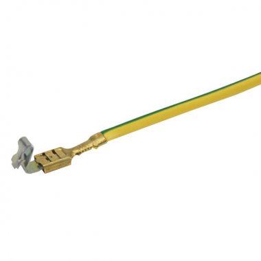 Фотография товара 'Simon TKA904 Кабель заземляющий медный 120 мм, зелёно-жёлтый, Connect'