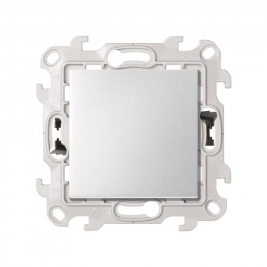 Фотография товара 'Simon 2420204-033 Переключатель (проходной) с подсветкой, 10AX 250В~ P&Go'
