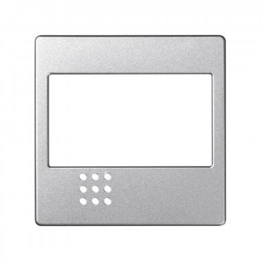 Фотография товара 'Simon 82080-93 Накладка для мех-ов с ИК-управлением, мат.алюминий, S82D'