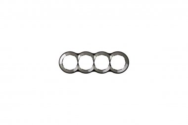 Фотография товара 'Simon 88640-35 Рамка на 4 поста, сталь, S88'