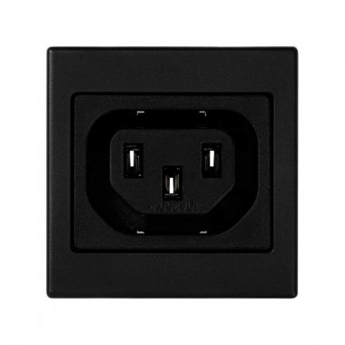 Фотография товара 'Simon K306A-14 Розетка IEC320 "мама", графит, K45, Connect'