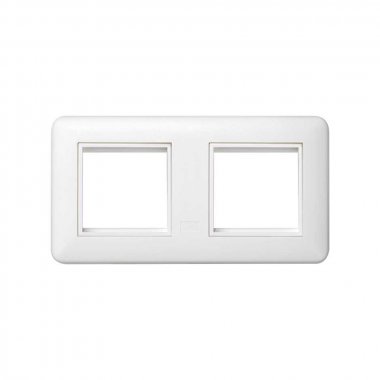 Фотография товара 'Simon KR445-9 Рамка на 2 поста с суппортом, белый, K45, Connect'