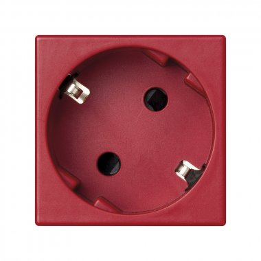 Фотография товара 'Simon K01-6 Розетка со шторками Schuko 2Р+Е 16A 250В'