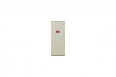 Фотография товара 'Simon 82011-61 Клавиша узкая для выкл-ля S75C с подсветкой, сл.кость, S82Centr'