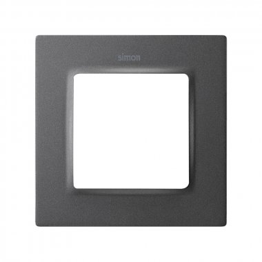 Фотография товара 'Simon 8200617-096 Рамка на 1 пост, мат.титан, S82C'