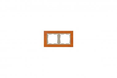 Фотография товара 'Simon 82927-67 Рамка на 2 поста, дерево, вишня/шампань, S82N'