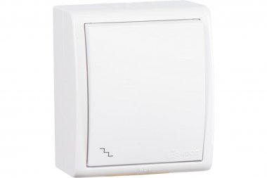 Фотография товара 'Simon 1594201-030 Переключатель (проходной) IP54, 10AX 250В'