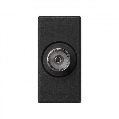 Фотография товара 'Simon K102B-14 Розетка узкая TV, графит, K45, Connect'