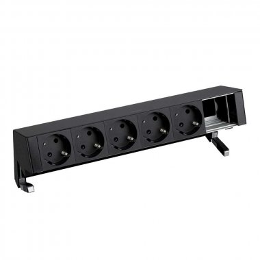 Фотография товара 'Simon 42605000-138 Настольный x6 розеточный блок, 5х2P+E, 1 пустой модуль'