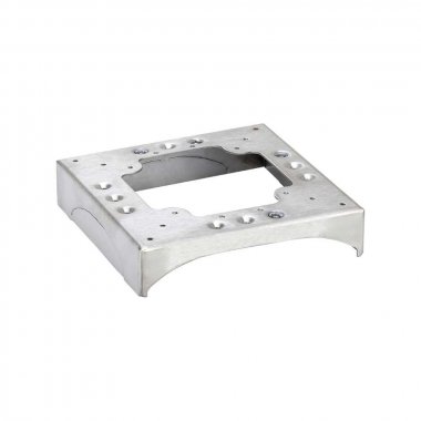 Фотография товара 'Simon KTA813-8 Распределительный цоколь стальной с перф. 3 х 85x18мм и 1 х 130x18мм'