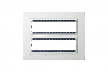 Фотография товара 'Simon 82851-30 Рамка на 16 узких мех-мов, 2 ряда, белый, S82Centr'