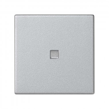 Фотография товара 'Simon K114-8 Клавиша широкая для выключателя с подсветкой, алюминий, K45, Connect'