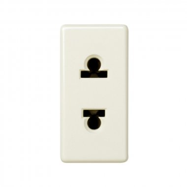 Фотография товара 'Simon 27438-31 Розетка евро-американская узкая 2Р, 10A 250В~ винт.'