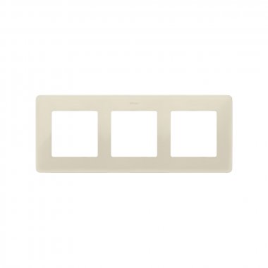 Фотография товара 'Simon 8200630-031 Рамка на 3 поста, сл.кость/тростник, S82D'