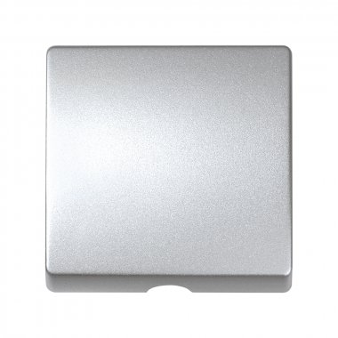 Фотография товара 'Simon 82051-93 Накладка для шнур.выкл-ля и вывода кабеля, мат.алюминий, S82D'