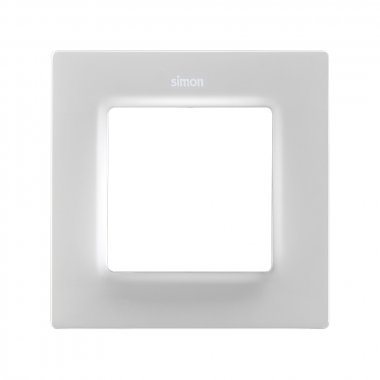 Фотография товара 'Simon 8200617-090 Рамка на 1 пост, мат.белый, S82C'