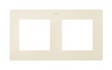 Фотография товара 'Simon 2400620-031 Рамка на 2 поста, сл.кость, S24'