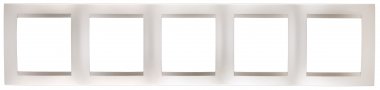 Фотография товара 'Simon 1500650-034 Рамка на 5 постов, шампань, S15'