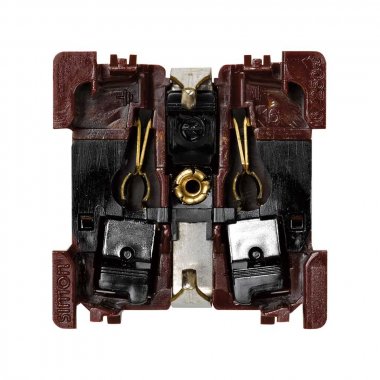 Фотография товара 'Simon 75464-69 Розетка с заземлением Schuko 2Р+Е, 16A 250В~ безвинт., S82Centr'