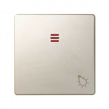 Фотография товара 'Simon 82016-34 Клавиша для вык-ля с подсв. и пикт."Свет", шампань, S82'