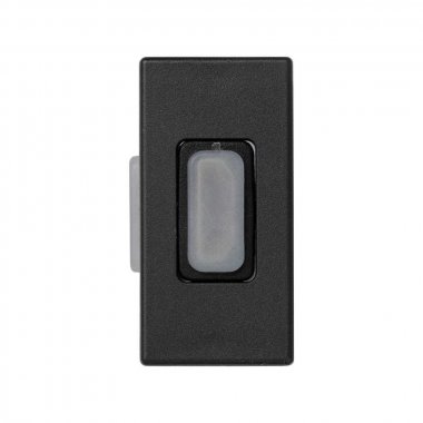 Фотография товара 'Simon K129B-14 Розетка узкая HDMI v1.3, графит, K45, Connect'