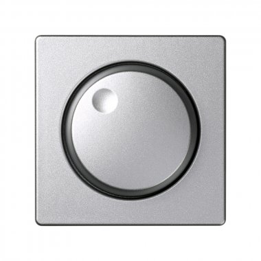 Фотография товара 'Simon 82054-93 Накладка для светорегулятора, мат.алюминий, S82D'