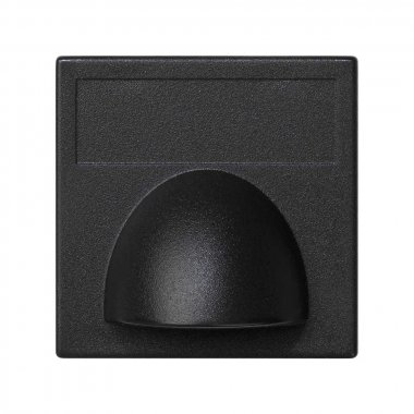 Фотография товара 'Simon K10-14 Вставка для ввода/вывода кабеля, графит, K45, Connect'