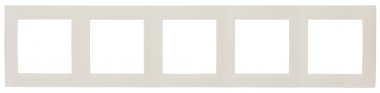 Фотография товара 'Simon 1500650-031 Рамка на 5 постов, сл.кость, S15'