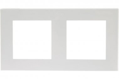 Фотография товара 'Simon 2400620-030 Рамка на 2 поста, белый, S24'