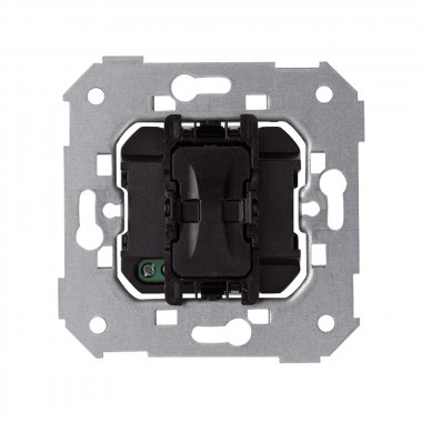 Фотография товара 'Simon 7500316-039 Светорегулятор электронный кнопочный, проходной, 40-400Вт 230В~, S75'