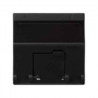 Фотография товара 'Simon K80-14 Накладка наклонная на 1 разъем RJ45 со шторкой'