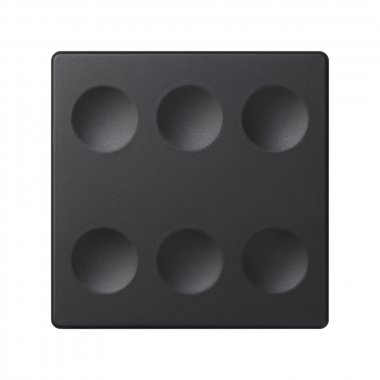 Фотография товара 'Simon 8000662-038 Сенсорная 6-кн панель, инд.маркировка'