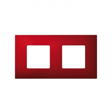 Фотография товара 'Simon 2700627-080 Накладка декор. для рамки на 2 поста, Artic'